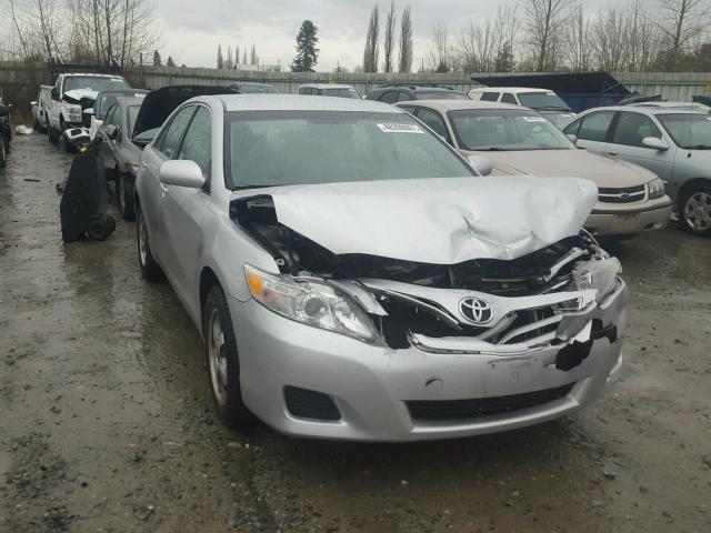 4T1BF3EK4BU696209 - 2011 TOYOTA CAMRY BASE SILVER photo 1