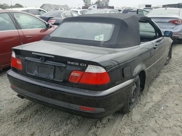 WBABW33434PL25999 - 2004 BMW 325 CI BLACK photo 4