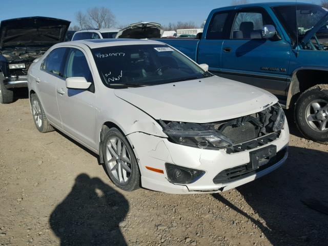 3FAHP0JA5CR135748 - 2012 FORD FUSION SEL WHITE photo 1