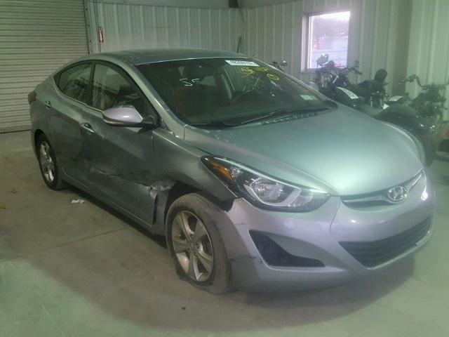 5NPDH4AE3GH676662 - 2016 HYUNDAI ELANTRA SE GRAY photo 1