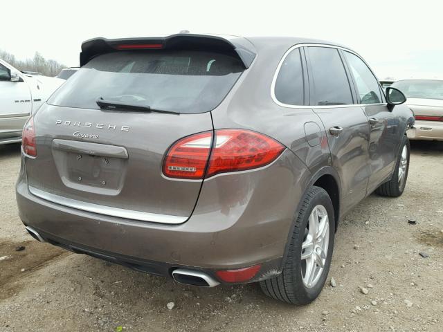 WP1AA2A25CLA07959 - 2012 PORSCHE CAYENNE GRAY photo 4