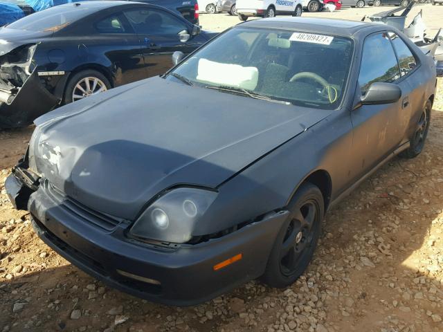 JHMBB624XVC014515 - 1997 HONDA PRELUDE BLACK photo 2