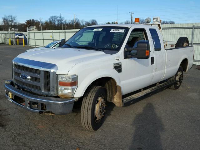 1FTSX3B52AEA62213 - 2010 FORD F350 SUPER WHITE photo 2