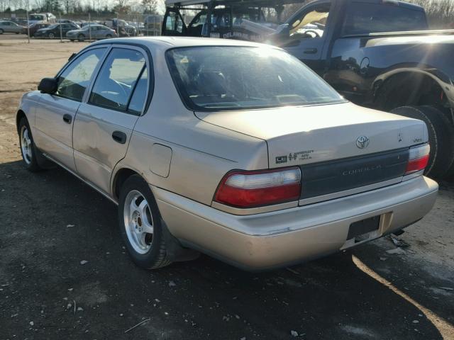 2T1BA02E7VC225527 - 1997 TOYOTA COROLLA BA BEIGE photo 3