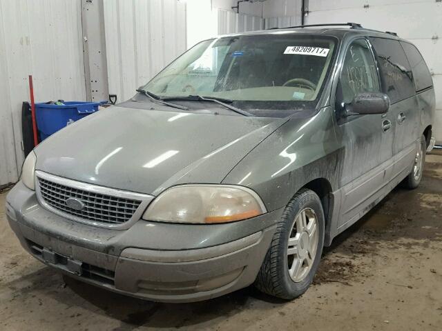 2FMZA56433BB63848 - 2003 FORD WINDSTAR S GREEN photo 2