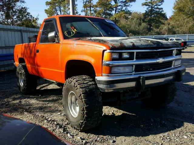 1GCDK14KXJZ131995 - 1988 CHEVROLET GMT-400 K1 ORANGE photo 1