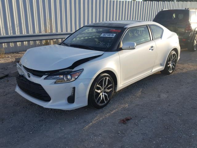JTKJF5C75FJ011077 - 2015 TOYOTA SCION TC 白色 照片 2