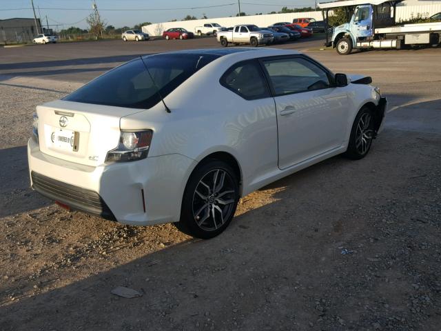 JTKJF5C75FJ011077 - 2015 TOYOTA SCION TC 白色 照片 4