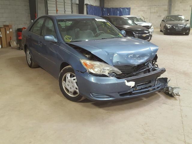 4T1BE30K12U620151 - 2002 TOYOTA CAMRY LE BLUE photo 1