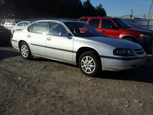 2G1WF52E549396896 - 2004 CHEVROLET IMPALA SILVER photo 1