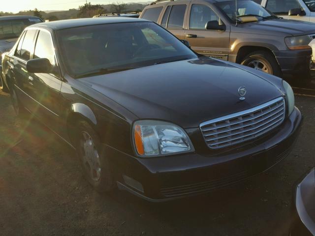 1G6KD57Y84U190363 - 2004 CADILLAC DEVILLE BLACK photo 1