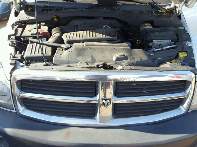 1D4HB58D15F584353 - 2005 DODGE DURANGO LI WHITE photo 7