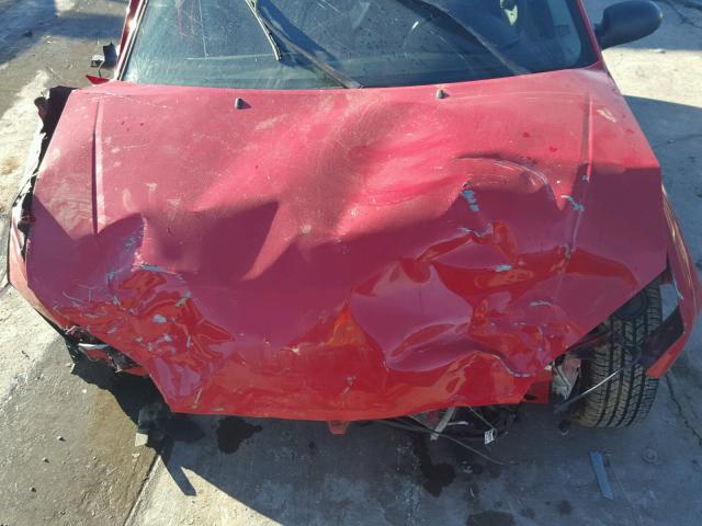 1FAHP34N57W216851 - 2007 FORD FOCUS ZX4 RED photo 7