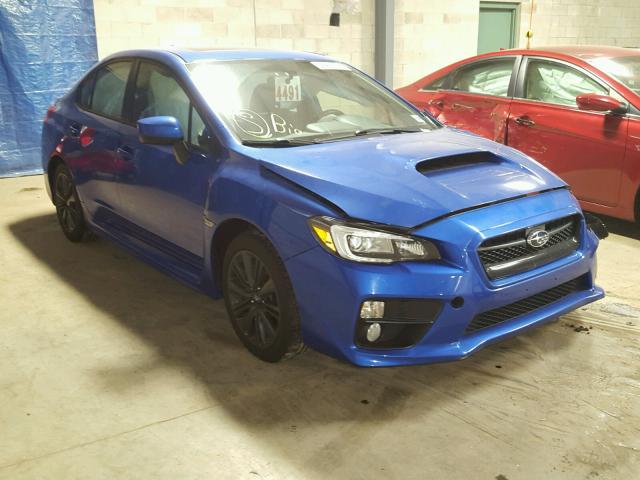 JF1VA1G68F9831047 - 2015 SUBARU WRX LIMITE BLUE photo 1