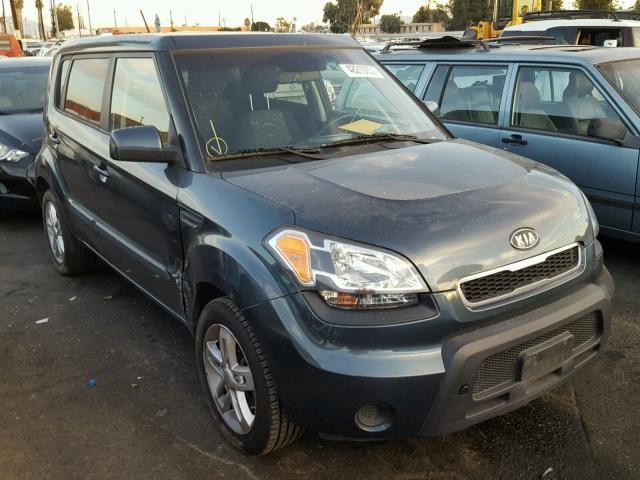 KNDJT2A23B7260149 - 2011 KIA SOUL + GRAY photo 1