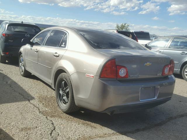 1G1ZC5E00AF324710 - 2010 CHEVROLET MALIBU 1LT ყავისფერი ფოტო 3