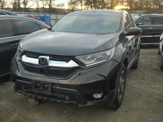 5J6RW2H54HL016692 - 2017 HONDA CR-V EX შავი ფოტო 2