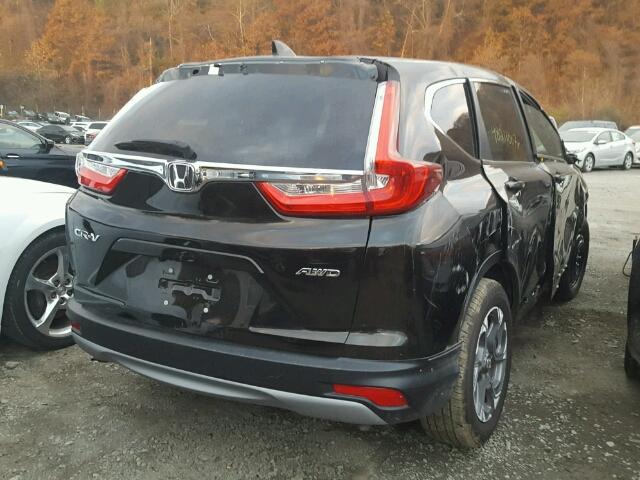 5J6RW2H54HL016692 - 2017 HONDA CR-V EX შავი ფოტო 4