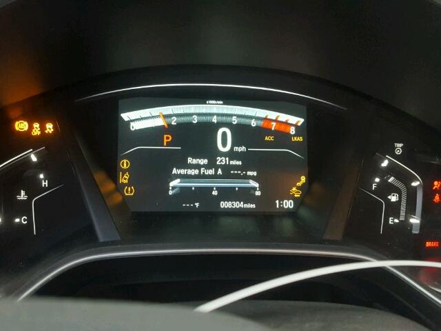 5J6RW2H54HL016692 - 2017 HONDA CR-V EX შავი ფოტო 8