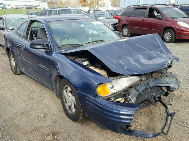 1G2NF12T7YM722737 - 2000 PONTIAC GRAND AM S BLUE photo 1