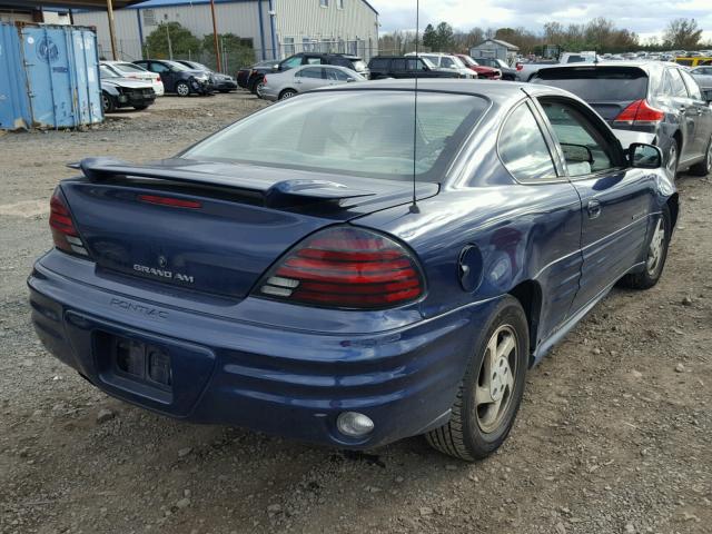 1G2NF12T7YM722737 - 2000 PONTIAC GRAND AM S BLUE photo 4