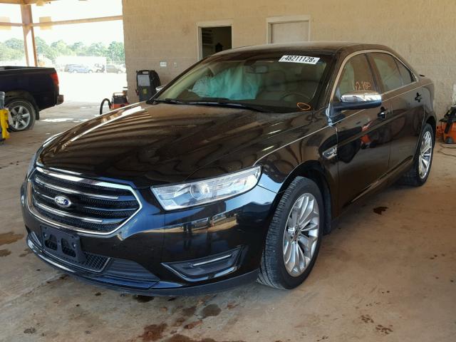 1FAHP2F85EG132716 - 2014 FORD TAURUS LIM BLACK photo 2