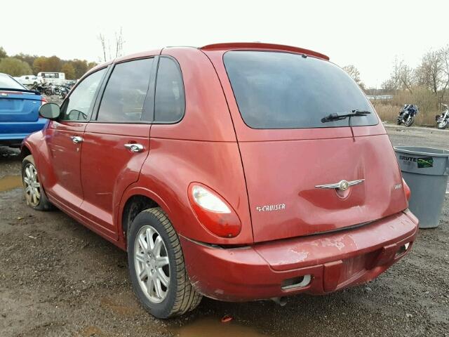 3A8FY58B98T246803 - 2008 CHRYSLER PT CRUISER RED photo 3