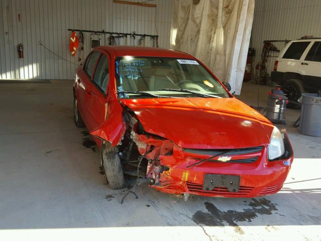 1G1AK55F267774767 - 2006 CHEVROLET COBALT LS RED photo 1