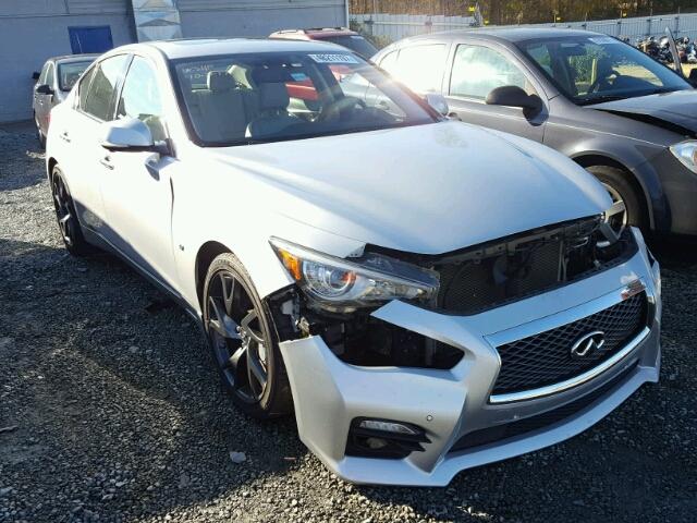 JN1BV7AP1EM684042 - 2014 INFINITI Q50 BASE SILVER photo 1