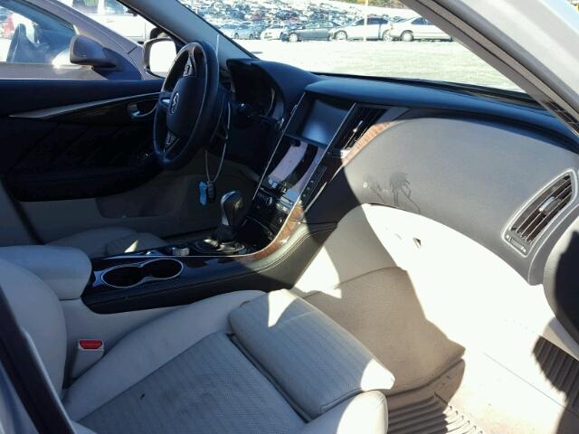 JN1BV7AP1EM684042 - 2014 INFINITI Q50 BASE Plata foto 5