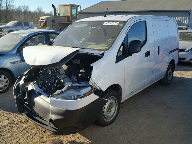 3N6CM0KN8FK698222 - 2015 NISSAN NV200 2.5S WHITE photo 2