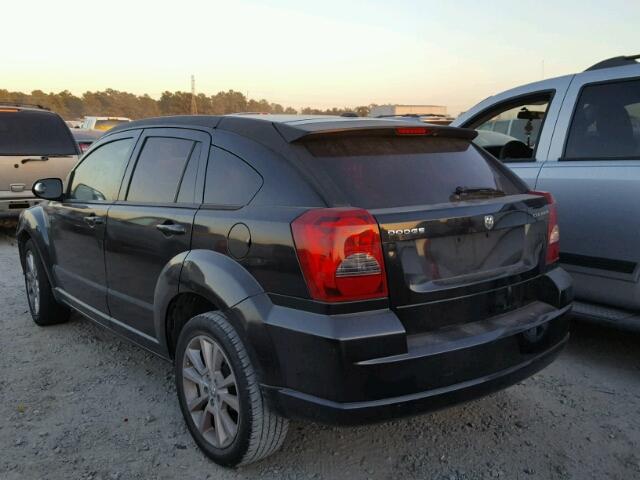 1B3CB5HA5BD108659 - 2011 DODGE CALIBER HE BLACK photo 3