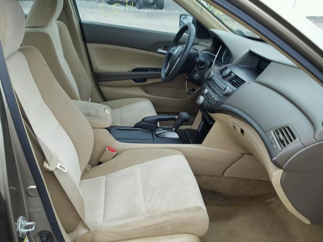 1HGCP26399A043637 - 2009 HONDA ACCORD LX GRAY photo 5