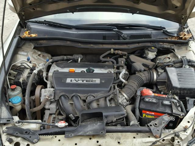 1HGCP26399A043637 - 2009 HONDA ACCORD LX GRAY photo 7