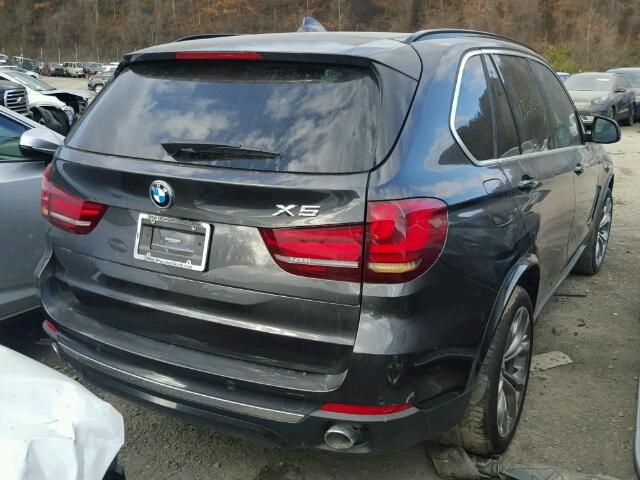 5UXKR2C50G0R71722 - 2016 BMW X5 SDRIVE3 GRAY photo 4