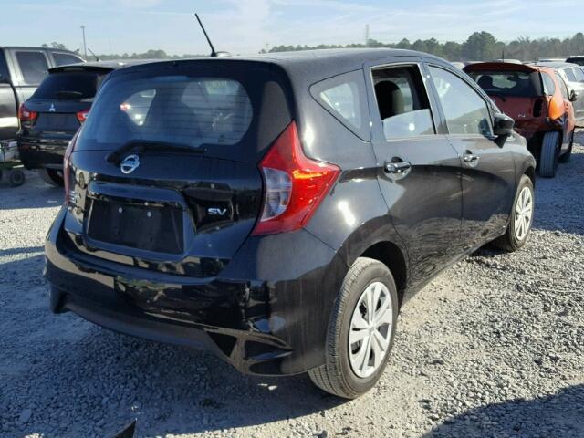 3N1CE2CP5HL360062 - 2017 NISSAN VERSA NOTE BLACK photo 4