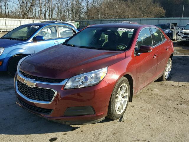 1G11C5SL1FF253598 - 2015 CHEVROLET MALIBU 1LT 栗色 照片 2