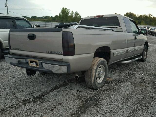 1GCGC29U1YE204523 - 2000 CHEVROLET SILVERADO TAN photo 4