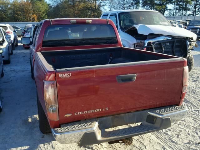 1GCCS136558137117 - 2005 CHEVROLET COLORADO BURGUNDY photo 3