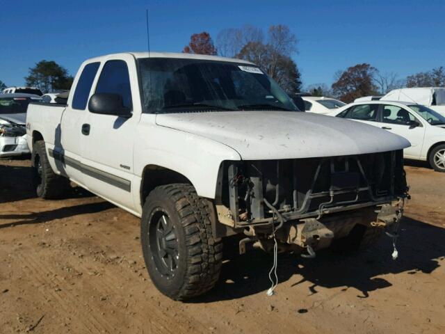 2GCEK19T5Y1151211 - 2000 CHEVROLET SILVERADO WHITE photo 1