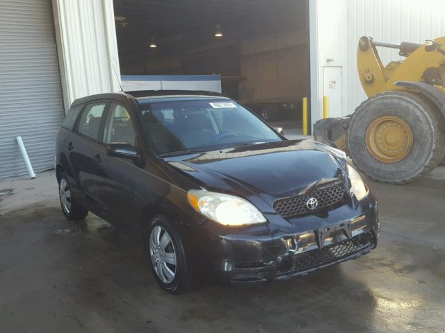 2T1KR32E73C097071 - 2003 TOYOTA MATRIX BLACK photo 1