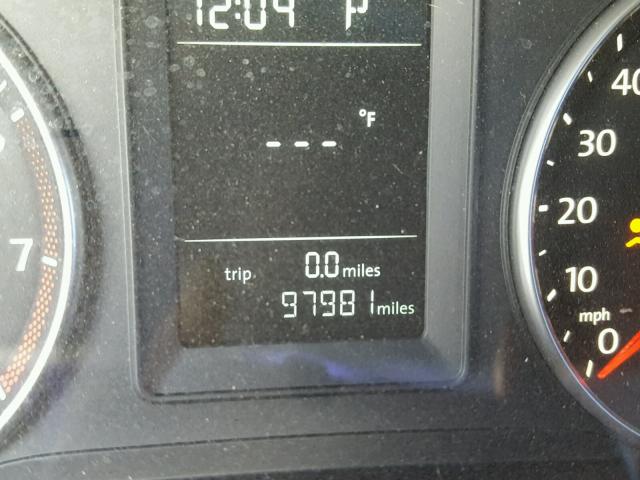 3VWJZ7AJ0AM005320 - 2010 VOLKSWAGEN JETTA S Boz foto 8