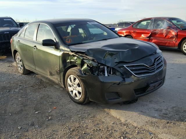 4T1BF3EK9BU613941 - 2011 TOYOTA CAMRY BASE GREEN photo 1