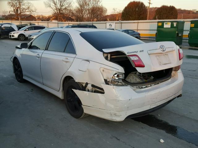 4T1BE46K07U530347 - 2007 TOYOTA CAMRY NEW WHITE photo 3