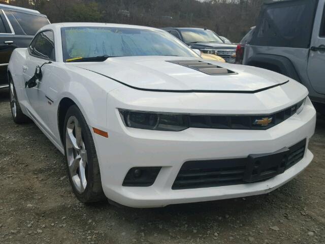 2G1FK1EJXF9168473 - 2015 CHEVROLET CAMARO 2SS WHITE photo 1