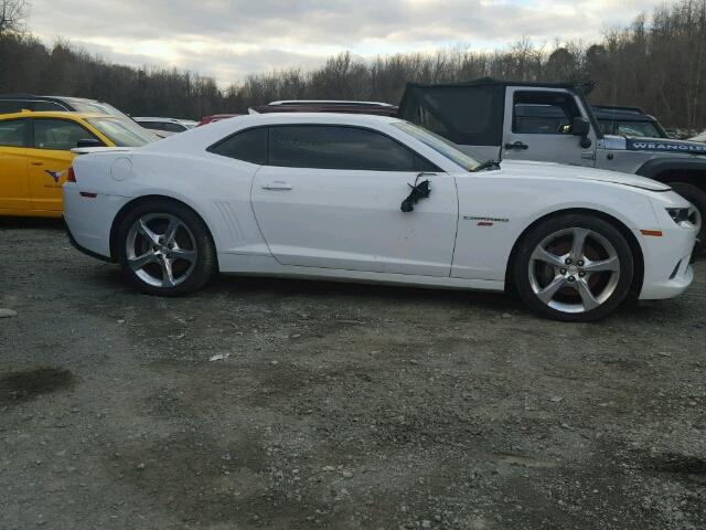 2G1FK1EJXF9168473 - 2015 CHEVROLET CAMARO 2SS WHITE photo 4