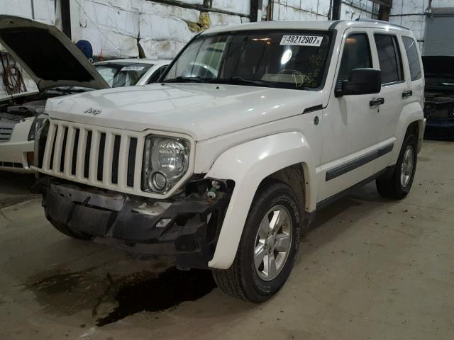 1J4PN2GK3AW132410 - 2010 JEEP LIBERTY SP WHITE photo 2