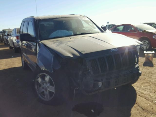 1J8GR48K27C583366 - 2007 JEEP GRAND CHER BLACK photo 1