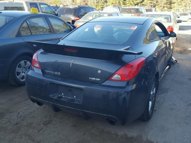 1G2ZM177984205314 - 2008 PONTIAC G6 GXP BLACK photo 4