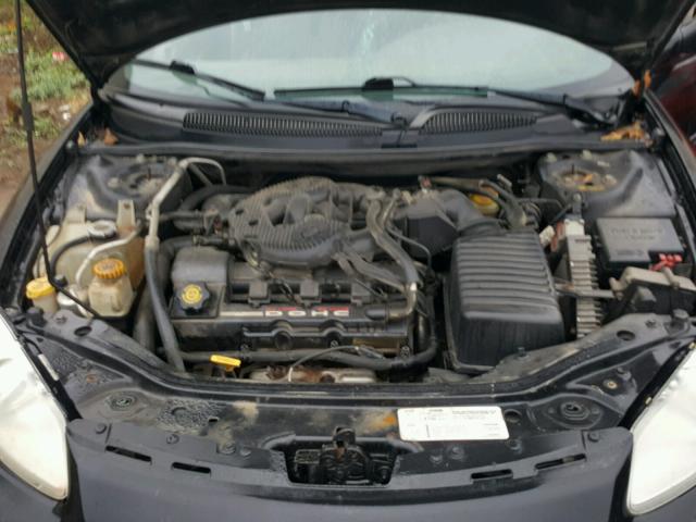 1C3EL75T53N543378 - 2003 CHRYSLER SEBRING GT BLACK photo 7